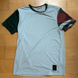 Roark - Run Amok - Mathis Short Sleeve Tee - Weller Ice Blue - Men’s M